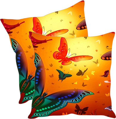 

Sleep Nature's Printed Cushions Cover(Pack of 2, 30.63 cm*30.63 cm, Multicolor)