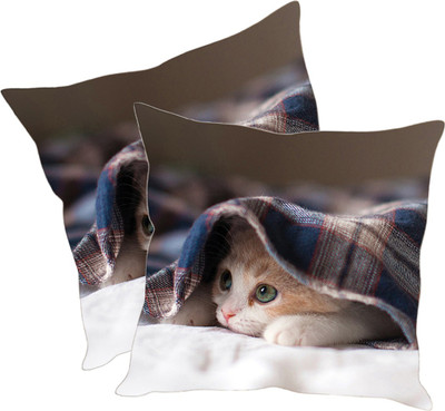 

Sleep Nature's Printed Cushions Cover(Pack of 2, 40.63 cm*40.63 cm, Multicolor)