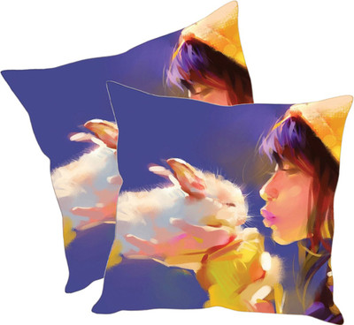 

Sleep Nature's Printed Cushions Cover(Pack of 2, 40.63 cm*40.63 cm, Multicolor)