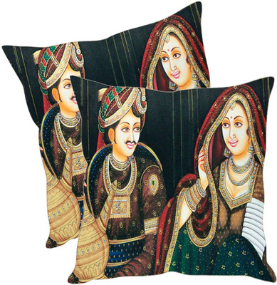 

Sleep Nature's Printed Cushions Cover(Pack of 2, 40.63 cm*40.63 cm, Multicolor)