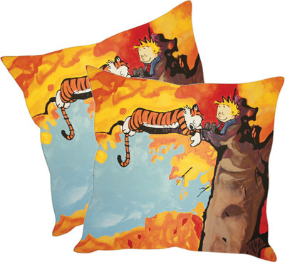 

Sleep Nature's Printed Cushions Cover(Pack of 2, 40.63 cm*40.63 cm, Multicolor)