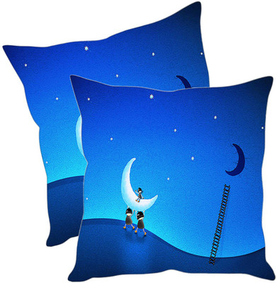 

Sleep Nature's Printed Cushions Cover(Pack of 2, 40.63 cm*40.63 cm, Multicolor)