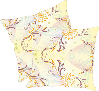 

Sleep Nature's Printed Cushions Cover(Pack of 2, 40.63 cm*40.63 cm, Multicolor)