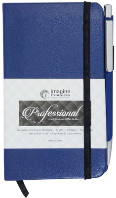 

Imagine Products Pocket-size Notebook(Ruled, Blue, Pack of 2)