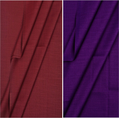 KUNDAN SULZ GWALIOR Polycotton Self Design Shirt Fabric