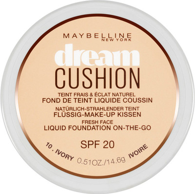 

Maybelline Dream Cushion Liquid On-the-go SPF 20 Foundation(Ivory - 10, 14.6 g)