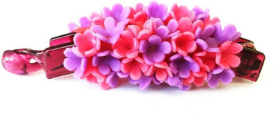 

Advance Hotline Handmade Artificial Jewellery Proceline Dough Work Banana Hair Clip /Proceline Dough / hair accesoseries /hair pins/wings /for women /girls by unique indian craft Banana Clip(Multicolor)