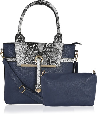 

Kleio Hand-held Bag(Blue)