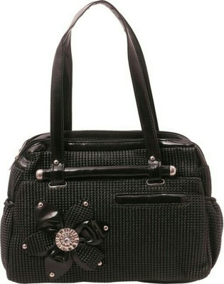 

rosy Hand-held Bag(Black)