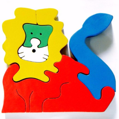 

Wood-O-Plast Lion Jigsaw Puzzle(Multicolor)