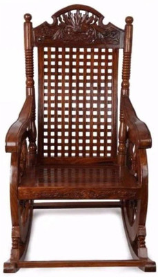 

VAS Collection Home Solid Wood Living Room Chair(Finish Color - Brown)