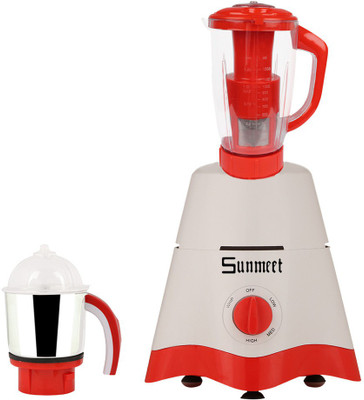 

Sunmeet MG17-TA-STR-97 600 W Juicer Mixer Grinder(White, 2 Jars)