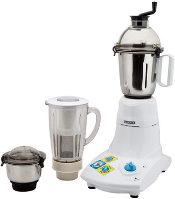 

Usha MG2573 750 W Mixer Grinder(White, 3 Jars)