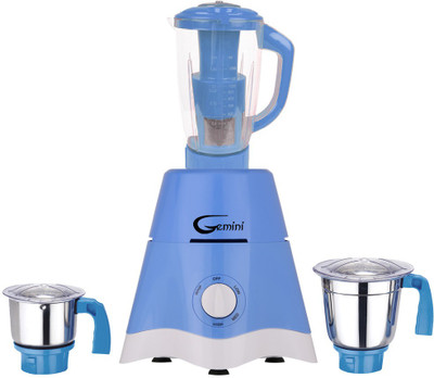 

Gemini MG17-TA-STR-210 600 W Juicer Mixer Grinder(Blue, 3 Jars)