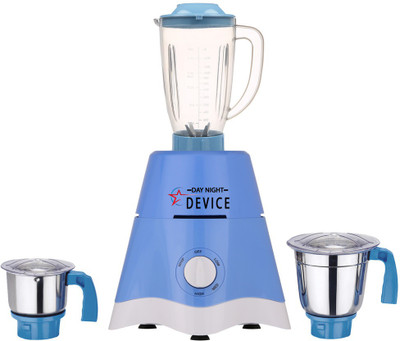 

Day-Night Star Device MG17-TA-STR-219 600 W Juicer Mixer Grinder(Blue, 3 Jars)