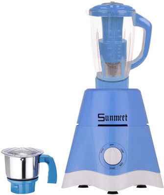 

Sunmeet MG17-TA-STR-177 600 W Juicer Mixer Grinder(Blue, 2 Jars)
