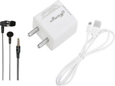 NAMYA Wall Charger Accessory Combo for SONY XPERIA MIRO(White)