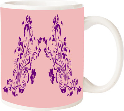 

Maison N Mode Floral Volet Design Coffee Ceramic Mug(330 ml), Multicolor