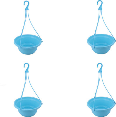 

Garden's Need Karishma Hanging Basket Plant Container Set(Pack of 4, Plastic)