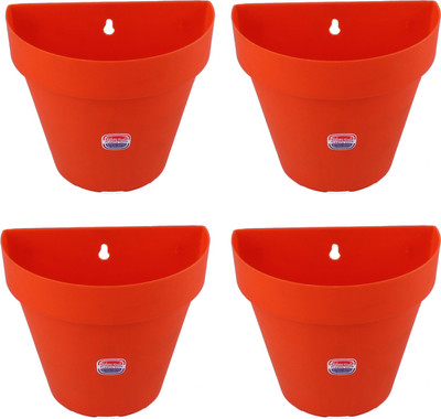 

Garden's Need Wall Pot Plant Container Set(Pack of 4, Plastic)