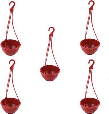 

Garden's Need Venus Hanging Pot Plant Container Set(Pack of 5, Plastic)