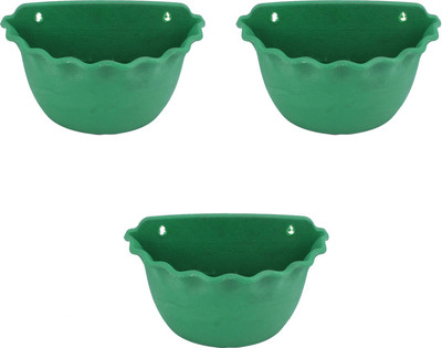 

Garden's Need Platinum Small Pot Plant Container Set(Pack of 3, Plastic)