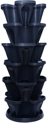 

Garden's Need Stack A Pot For Floor Plant Container Set(Pack of 6, Plastic)