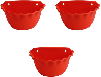 

Garden's Need Platinum Small Pot Plant Container Set(Pack of 3, Plastic)