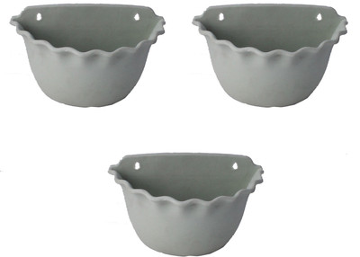 

Garden's Need Platinum Small Pot Plant Container Set(Pack of 3, Plastic)