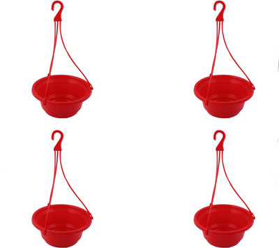 

Garden's Need Karishma Hanging Basket Plant Container Set(Pack of 4, Plastic)