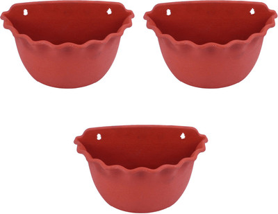 

Garden's Need Platinum Small Pot Plant Container Set(Pack of 3, Plastic)