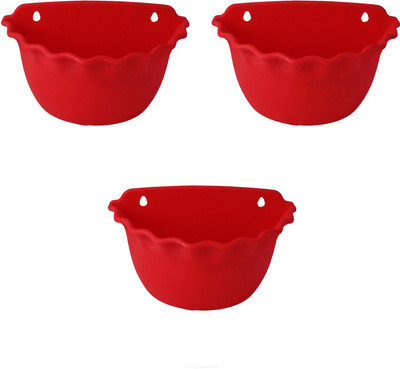 

Garden's Need Platinum Small Pot Plant Container Set(Pack of 3, Plastic)