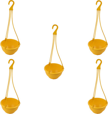 

Garden's Need Venus Hanging Pot Plant Container Set(Pack of 5, Plastic)