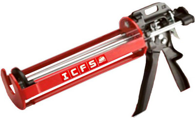 

ICFS Chemical Dispenser Rebaring Caulking Gun DM350 Hand Tool Kit(1 Tools), Red