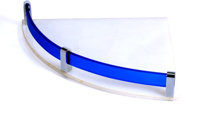 

MASSK MAC-A-105-G Acrylic Wall Shelf(Number of Shelves - 1, White)