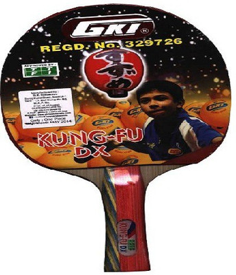 GKI Kung FU DX Black Table Tennis Racquet(Pack of: 1, 86 g)