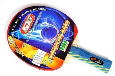 

GKI Offensive Rago Red Table Tennis Racquet(G4, 85 g)