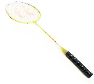

Heega Konex CL1031 yellow Yellow Strung Badminton Racquet(G4 - 3.25 Inches, 500 g)
