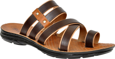 

Allen Cooper Men Tan-Brown Sandals