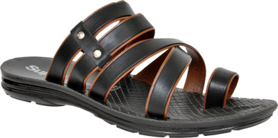 

Allen Cooper Men Black Sandals