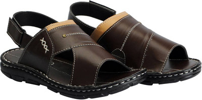 

FAUSTO Men Coffee Sandals