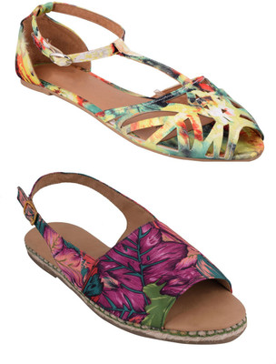 

Indirang Women Multicolor Flats