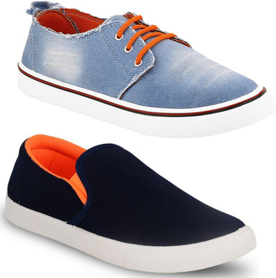 

Clymb Casuals For Men(Multicolor, Blue;orange