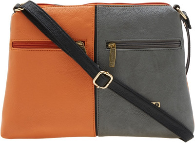 

ESBEDA Women Casual Orange PU Sling Bag