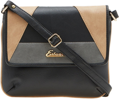 

ESBEDA Women Casual Black PU Sling Bag