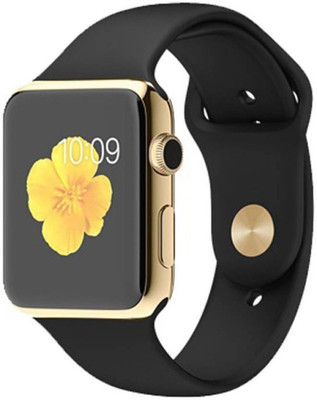 

PremiumAV EON A1 Gold Smart Watch Black Smartwatch(Black Strap Free Size)