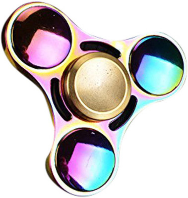 

Ajanta Fidget Spinner Metal High Speed Stainless Steel Bearing ADHD Focus Anxiety Relief Toys (Rainbow)(Multicolor)