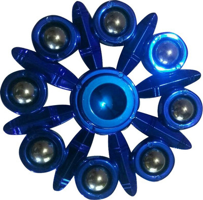 

DAADYA Hand Spinner with 8 Metal Stone Ultra Shine(Blue)