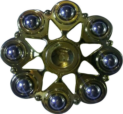 

DAADYA Hand Spinner with 8 Metal Stone Ultra Shine(Gold)