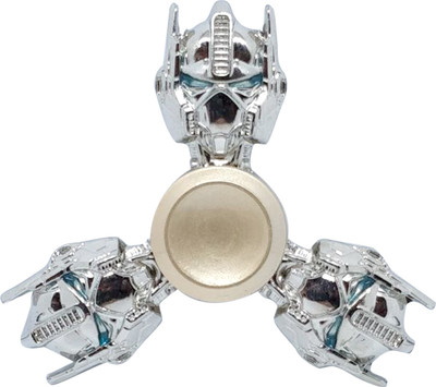 

Montez Transformer Silver Metal Fidget Spinner Toy(Multicolor)